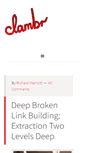 Mobile Screenshot of clambr.com